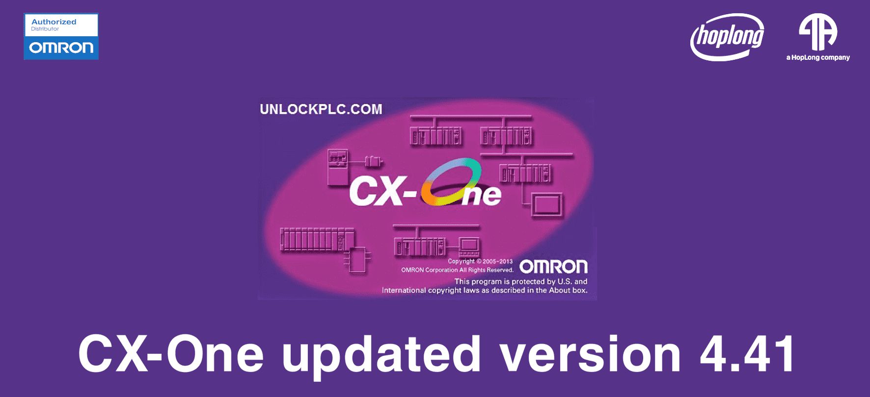 [Software Omron] CX-One updated version 4.41